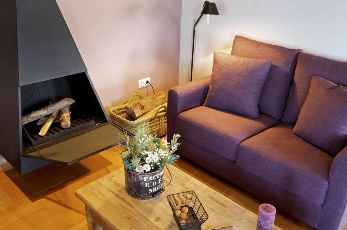 Mas Garriga Turisme Rural Villa Girona Rum bild