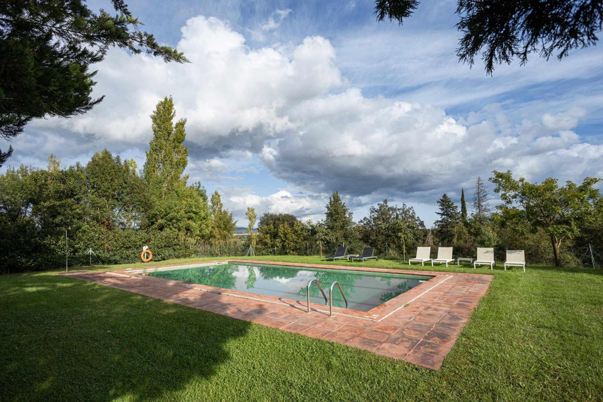 Mas Garriga Turisme Rural Villa Girona Rum bild