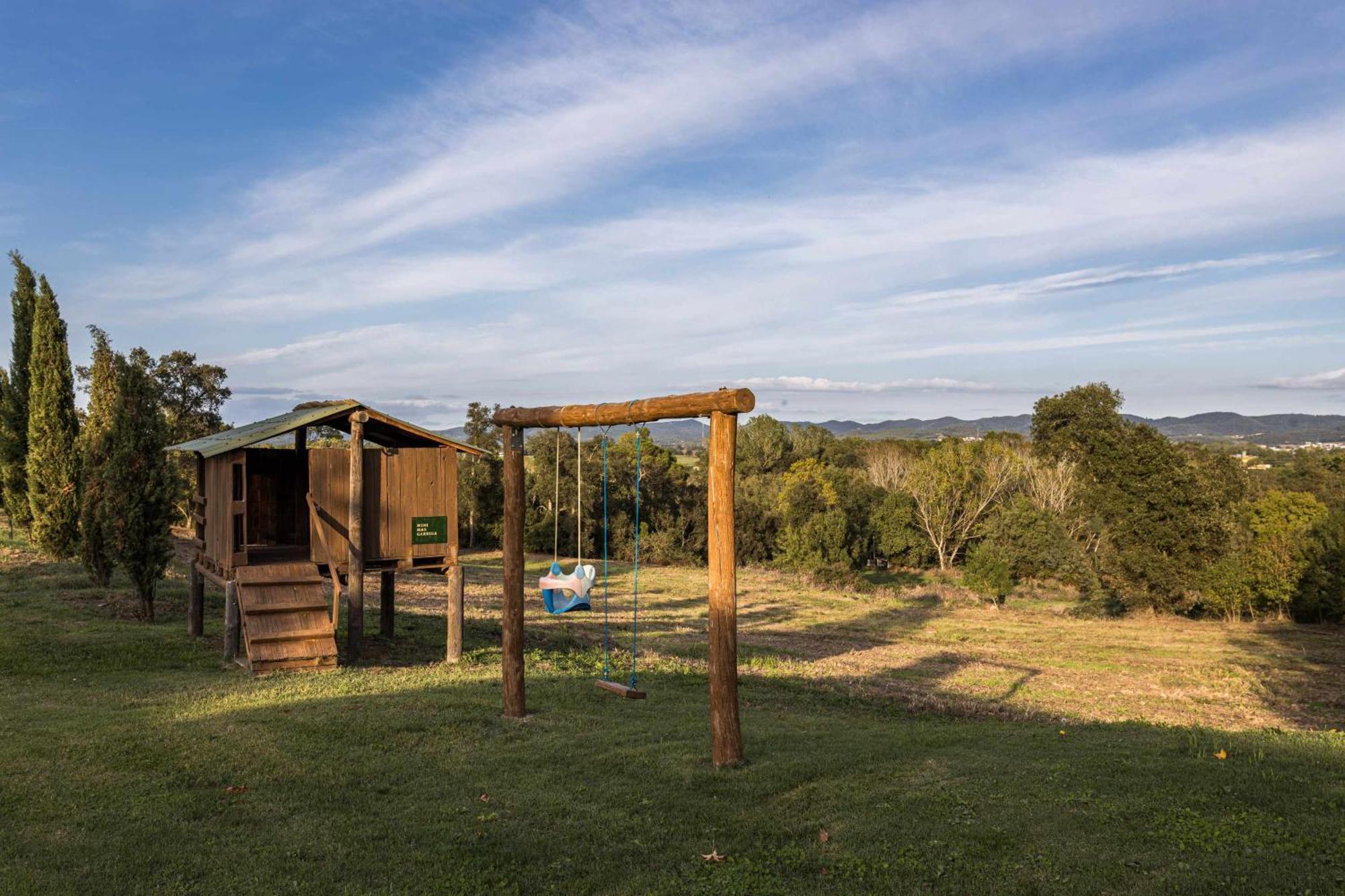 Mas Garriga Turisme Rural Villa Girona Rum bild